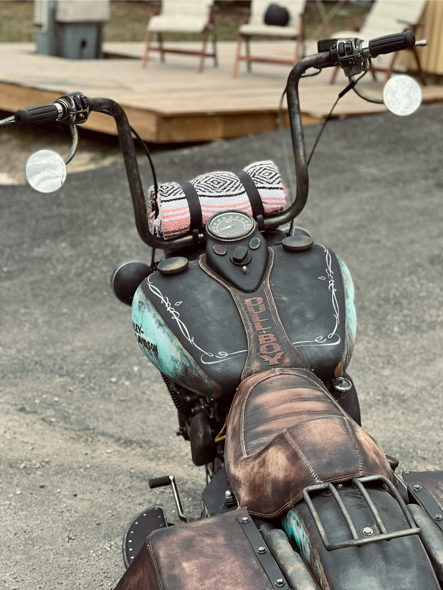 Cholo Bagger detail 2