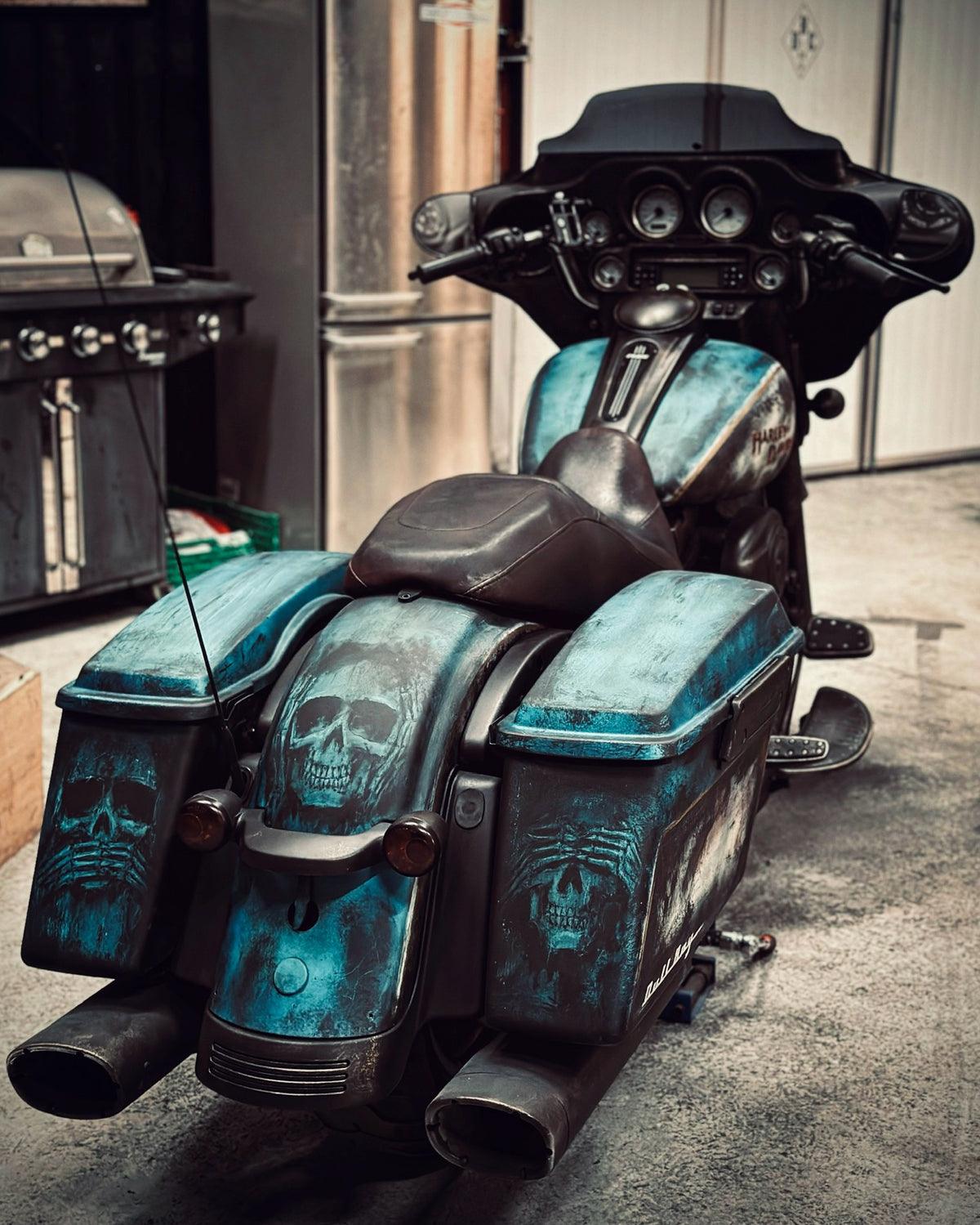 Hand-painted custom paint job 2