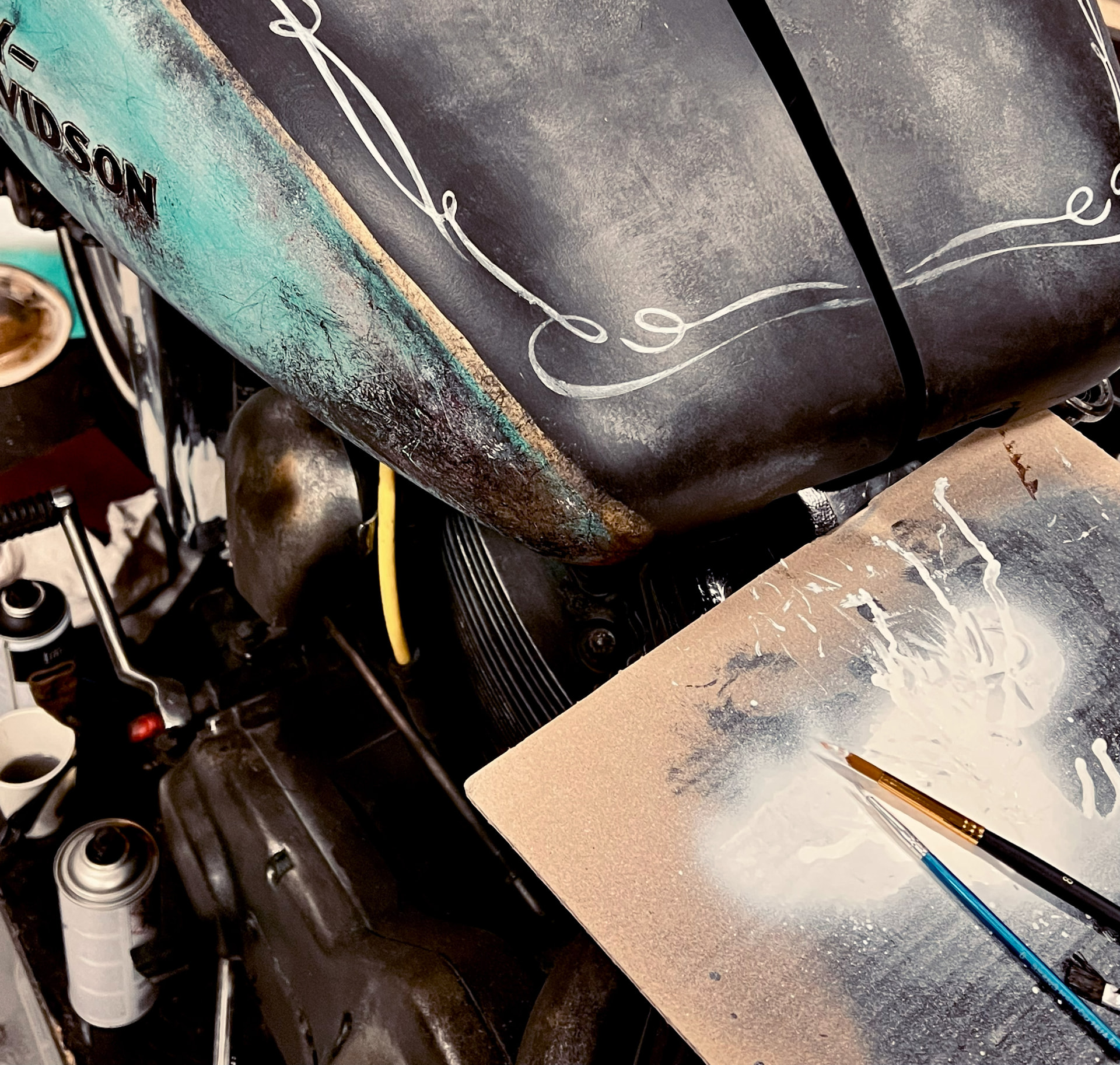 Cholo Bagger detail 4