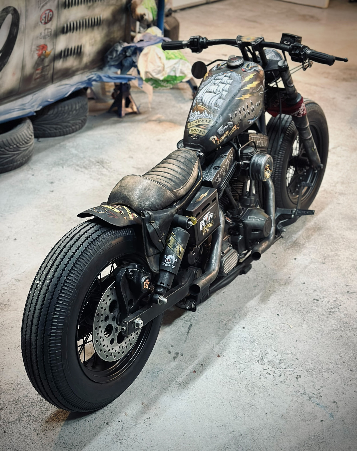 Sailor Bobber detail 2